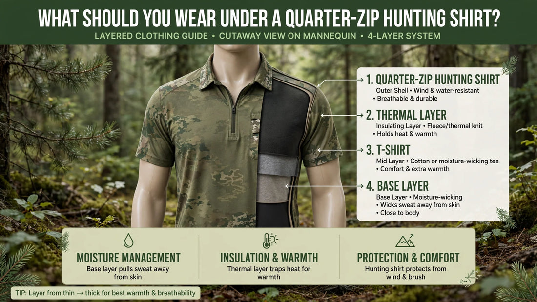 Are Quarter-Zip Shirts Good for Hunting? Complete Guide | Forvago