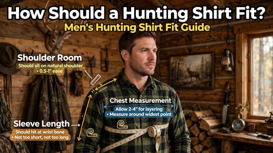 How Should a Hunting Shirt Fit? Men’s Hunting Shirt Fit Guide | Forvago